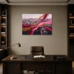 Premium Wall Art Yatay Html Edition – CINEMATICNW2102 displayed in a contemporary gallery-inspired room