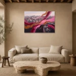 Premium Wall Art Yatay Html Edition – CINEMATICNW2102 presented in a sophisticated home setting