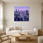 Premium Wall Art Kare Html Edition – CINEMATICNW2103 styled in a refined neutral interior