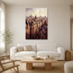 Premium Wall Art Dikey Html Edition – CINEMATICNW2106 styled in a refined neutral interior