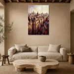 Premium Wall Art Dikey Html Edition – CINEMATICNW2106 presented in a sophisticated home setting