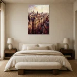 Premium Wall Art Dikey Html Edition – CINEMATICNW2106 showcased in an elegant minimalist interior