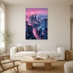 Premium Wall Art Dikey Html Edition – CINEMATICNW2110 styled in a refined neutral interior