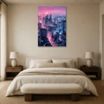 Premium Wall Art Dikey Html Edition – CINEMATICNW2110 showcased in an elegant minimalist interior