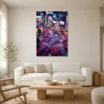 Premium Wall Art Dikey Html Edition – CINEMATICNW2111 styled in a refined neutral interior