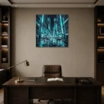 Premium Wall Art Kare Html Edition – CINEMATICNW2115 displayed in a contemporary gallery-inspired room