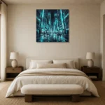 Premium Wall Art Kare Html Edition – CINEMATICNW2115 showcased in an elegant minimalist interior