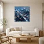 Premium Wall Art Kare Html Edition – CINEMATICNW2116 styled in a refined neutral interior