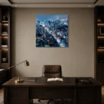 Premium Wall Art Kare Html Edition – CINEMATICNW2116 displayed in a contemporary gallery-inspired room