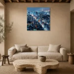 Premium Wall Art Kare Html Edition – CINEMATICNW2116 presented in a sophisticated home setting
