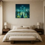 Premium Wall Art Kare Html Edition – CINEMATICNW2124 showcased in an elegant minimalist interior