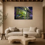 Premium Wall Art Yatay Html Edition – CINEMATICNW2132 presented in a sophisticated home setting