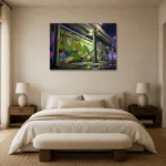 Premium Wall Art Yatay Html Edition – CINEMATICNW2132 showcased in an elegant minimalist interior