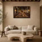 Premium Wall Art Yatay Html Edition – DARKACADEMİA0826082 presented in a sophisticated home setting