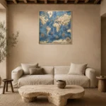 Premium Wall Art Kare Html Edition – DARKACADEMİA0826103 presented in a sophisticated home setting