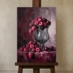 Premium Wall Art Dikey Html Edition – DINIGROOM0826031 displayed on a studio easel