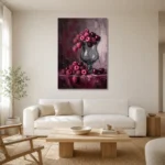 Premium Wall Art Dikey Html Edition – DINIGROOM0826031 styled in a refined neutral interior