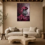 Premium Wall Art Dikey Html Edition – DINIGROOM0826031 presented in a sophisticated home setting