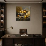 Premium Wall Art Kare Html Edition – DINIGROOM0826034 displayed in a contemporary gallery-inspired room