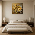 Premium Wall Art Kare Html Edition – DINIGROOM0826035 showcased in an elegant minimalist interior