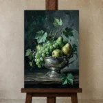 Premium Wall Art Dikey Html Edition – DINIGROOM0826042 displayed on a studio easel