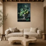 Premium Wall Art Dikey Html Edition – DINIGROOM0826042 presented in a sophisticated home setting