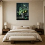 Premium Wall Art Dikey Html Edition – DINIGROOM0826042 showcased in an elegant minimalist interior