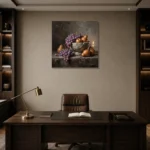 Premium Wall Art Kare Html Edition – DINIGROOM0826043 displayed in a contemporary gallery-inspired room