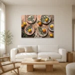 Premium Wall Art Yatay Html Edition – DINIGROOM0826048 styled in a refined neutral interior