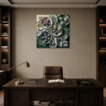 Premium Wall Art Kare Html Edition – DINIGROOM0826054 displayed in a contemporary gallery-inspired room