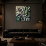 Premium Wall Art Kare Html Edition – DINIGROOM0826054 shown in a warm modern interior