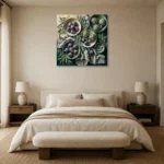 Premium Wall Art Kare Html Edition – DINIGROOM0826054 showcased in an elegant minimalist interior