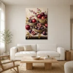 Premium Wall Art Dikey Html Edition – DINIGROOM0826059 styled in a refined neutral interior