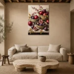 Premium Wall Art Dikey Html Edition – DINIGROOM0826059 presented in a sophisticated home setting