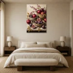 Premium Wall Art Dikey Html Edition – DINIGROOM0826059 showcased in an elegant minimalist interior