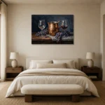 Premium Wall Art Yatay Html Edition – DINIGROOM0826065 showcased in an elegant minimalist interior