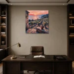 Premium Wall Art Kare Html Edition – DINIGROOM0826072 displayed in a contemporary gallery-inspired room