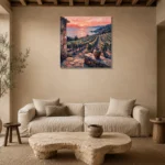 Premium Wall Art Kare Html Edition – DINIGROOM0826072 presented in a sophisticated home setting