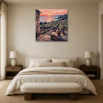 Premium Wall Art Kare Html Edition – DINIGROOM0826072 showcased in an elegant minimalist interior