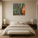 Premium Wall Art Kare Html Edition – DINIGROOM0826088 showcased in an elegant minimalist interior