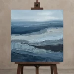 Premium Wall Art Kare Html Edition – DINIGROOM0826097 displayed on a studio easel