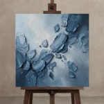 Premium Wall Art Kare Html Edition – DINIGROOM0826098 displayed on a studio easel