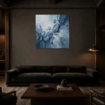 Premium Wall Art Kare Html Edition – DINIGROOM0826098 shown in a warm modern interior