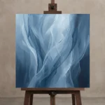 Premium Wall Art Kare Html Edition – DINIGROOM0826099 displayed on a studio easel