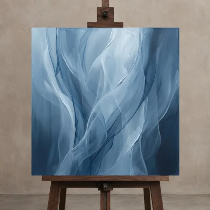 Premium Wall Art Kare Html Edition – DINIGROOM0826099 displayed on a studio easel