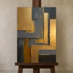 Premium Wall Art Dikey Html Edition – DINIGROOM0826103 displayed on a studio easel