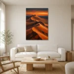 Premium Wall Art Dikey Html Edition – ETNICHWALL0826024 styled in a refined neutral interior