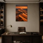 Premium Wall Art Dikey Html Edition – ETNICHWALL0826024 displayed in a contemporary gallery-inspired room