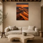 Premium Wall Art Dikey Html Edition – ETNICHWALL0826024 presented in a sophisticated home setting