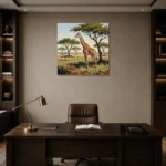 Premium Wall Art Kare Html Edition – ETNICHWALL0826027 displayed in a contemporary gallery-inspired room